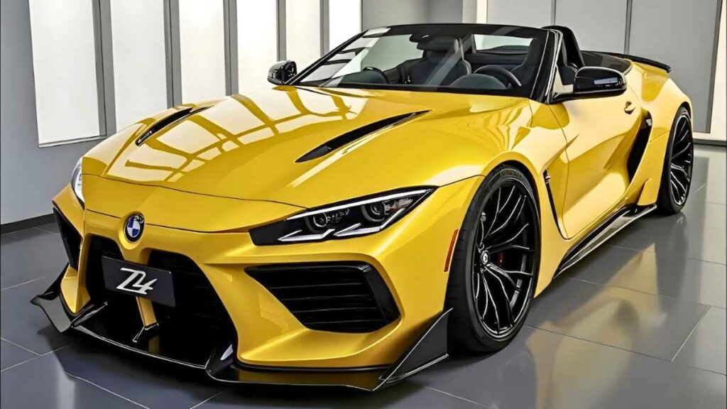 BMW Z4 Roadster 2026 diseño descapotable con innovación tecnológica