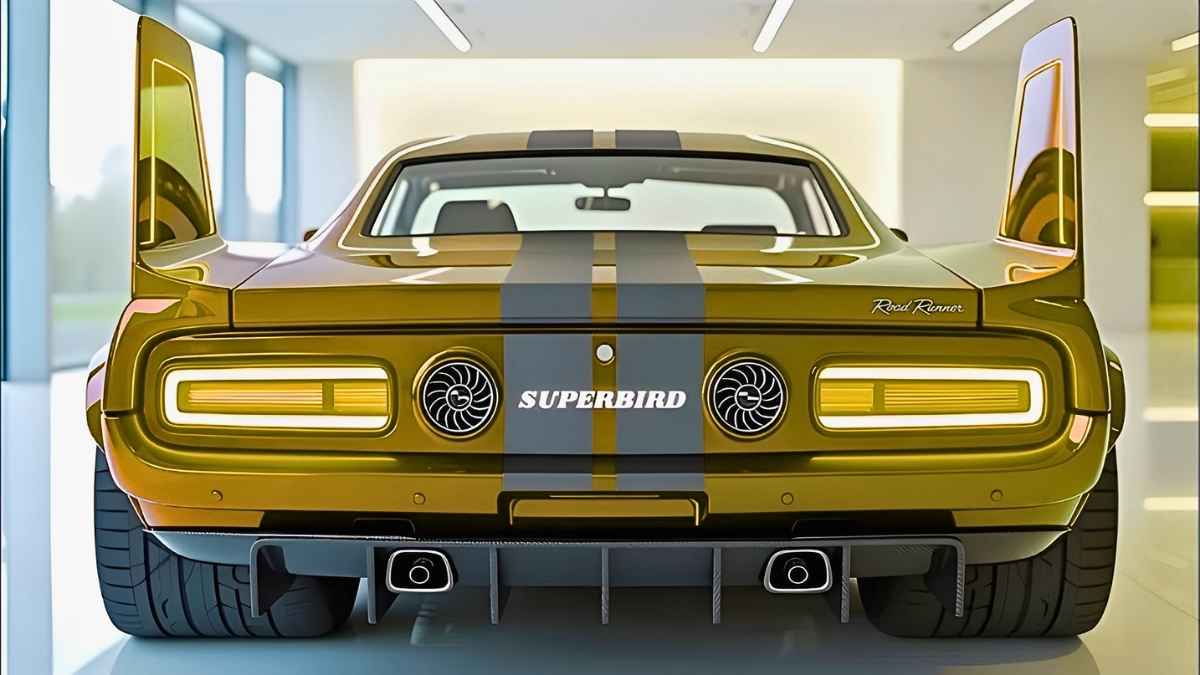 Plymouth Superbird 2026 el muscle car legendario que regresa con alas modernas